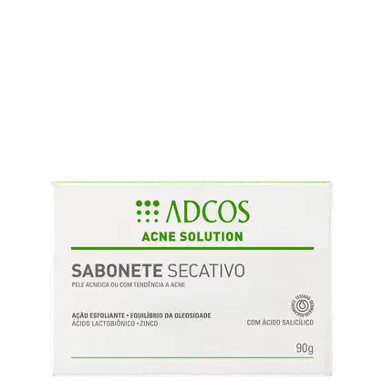 Sabonete Secativo Adcos Acne Solution 90g