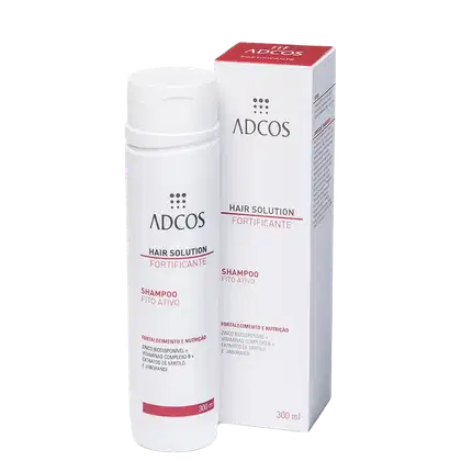 Shampoo Fortificante Adcos Hair Solution Fito Ativo