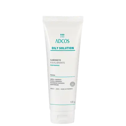 Sabonete Facial Adcos Oily Solution Equilibrante