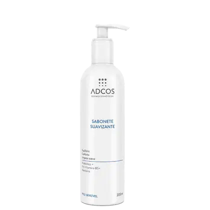 Sabonete Suavizante  Adcos Pele Sensível de 200ml