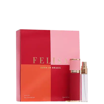 Conjunto Felisa Radiant Neroli Eau de Parfum - Perfume Feminino 10ml + Eau de Parfum 10ml.