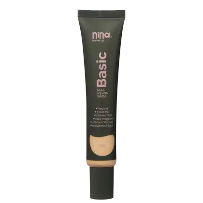 Base Líquida Nina Makeup Basic de 25g