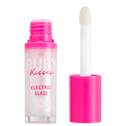 Gloss labial Eletric Glaze, da marca Ruby Kisses.