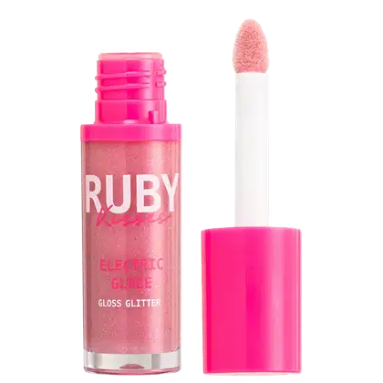 Gloss labial Eletric Glaze, da marca Ruby Kisses.
