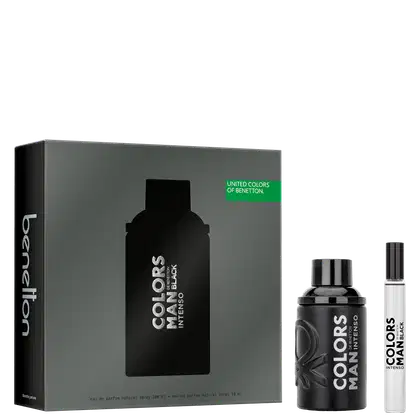 Eau de Parfum 100ml + Travel Size 10ml e caixa da embalagem.