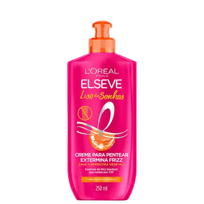 Creme para Pentear Liso dos Sonhos, da marca Elseve.
