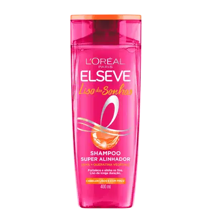 Shampoo Liso dos Sonhos, da marca Elseve.