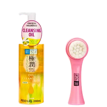 Imagem do produto Kit Hada Labo Cleansing Gokujyun Massage (2 Produtos)