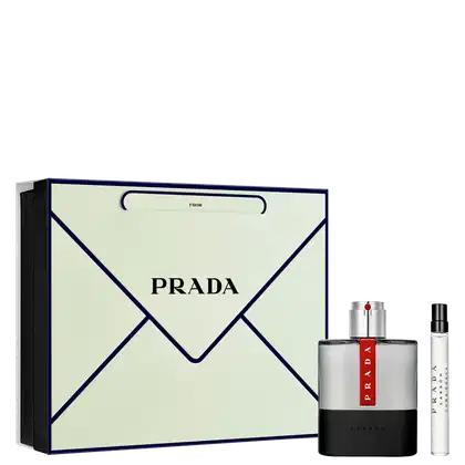 Imagem do produto Conjunto Luna Rossa Carbon Prada Masculino Eau de Toilette 100ml + Eau de Toilette 10ml
