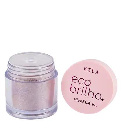 Imagem do produto Vizzela Cosméticos Ela É Confiante Brilho Amarronzado - Glitter Ecológico 1,5g