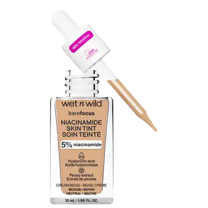 Imagem do produto Wet n Wild Bare Focus Creame Beige - Base Líquida 32ml