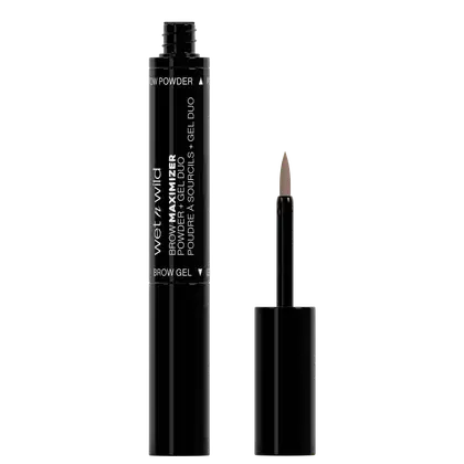 Imagem do produto Wet n Wild Ultimate Brow Brow Powder + Gel Dual Maximizer Medium Brown - Gel de Sobrancelhas 3,5ml