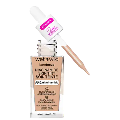 Imagem do produto Wet n Wild Bare Focus Medium Beige - Base Líquida 32ml