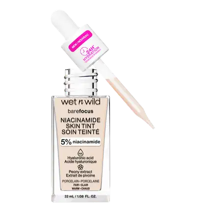 Imagem do produto Wet n Wild Bare Focus Porcelain - Base Líquida 32ml