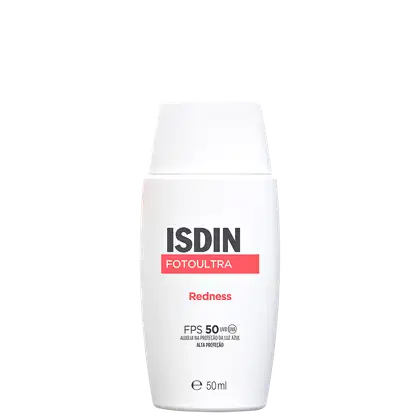 Protetor Solar Facial ISDIN FotoUltra Redness FPS 50, 50ml.