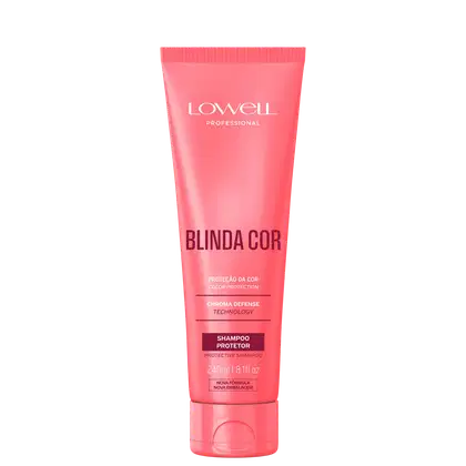Shampoo Protetor Lowell Blinda Cor 240ml