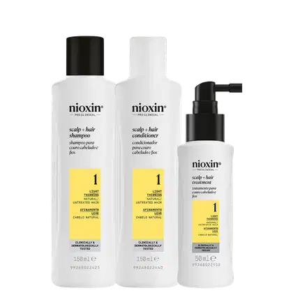 Imagem do produto Kit Nioxin Volume Thinning Sistema 1 Trio Care (3 Produtos)