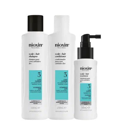 Imagem do produto Kit Nioxin Volume Thinning Sistema 3 Trio Care (3 Produtos)