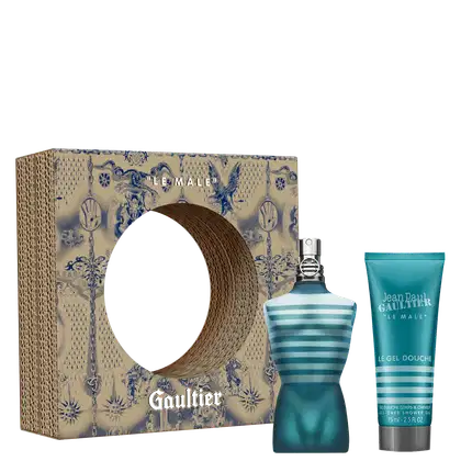 Imagem do produto Conjunto Le Male Jean Paul Gaultier Masculino - Perfume Eau de Toilette 75ml + Gel de Banho 75ml