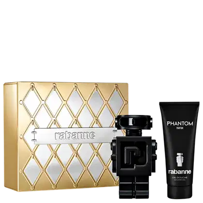 Imagem do produto Conjunto Phantom Rabanne Masculino - Perfume Parfum 100ml + Gel de Banho 100ml