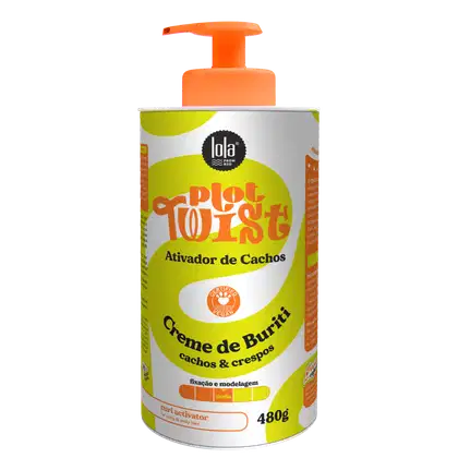 Lola From Rio Plot Twist Creme de Buriti - Ativador de Cachos 480g