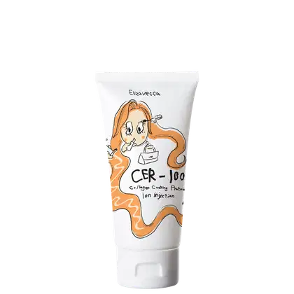 Imagem do produto Elizavecca CER-100 Proteína Ionizada e Colágeno - Máscara Capilar Sem Enxágue 50ml