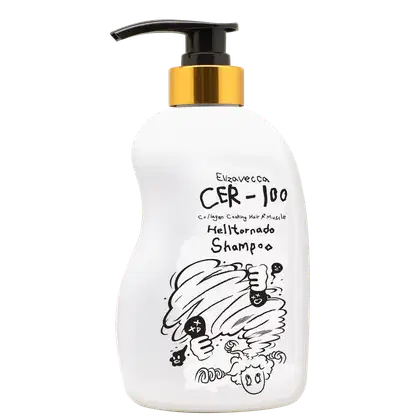 Imagem do produto Elizavecca CER-100 Tratamento para Couro Cabeludo com Colágeno A+ Muscle Tornado - Shampoo 500ml