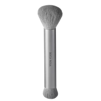 Imagem do produto Boca Rosa Pro 2 Cinza - Pincel Duo para Maquiagem 13g