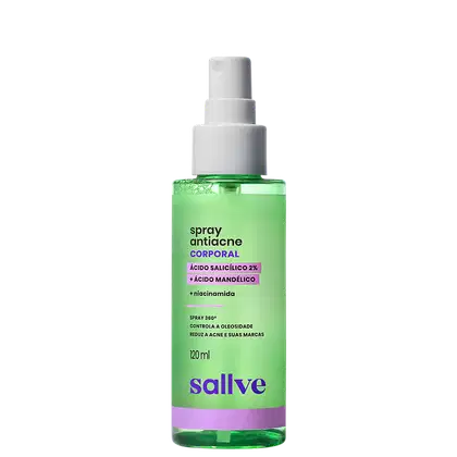 Imagem do produto Sallve - Spray Antiacne Corporal 120ml
