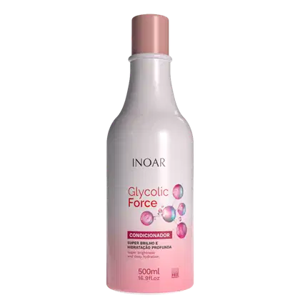Condicionador Glycolic Force, da marca Inoar.