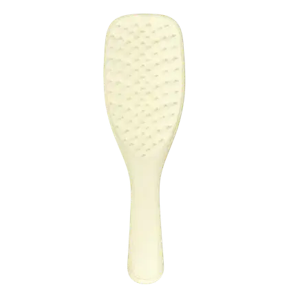 Escova Desembaraçante The Ultimate Detangler Extra Gentle, da marca Tangle Teezer. Cor amarela.
