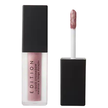 Sombra Líquida Edition Liquid Eyeshadow, da marca Océane. Cor roxa.