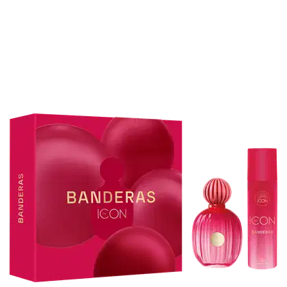 Imagem do produto Conjunto The Icon Banderas Feminino - Eau de Parfum 100ml + Desodorante Spray 150ml