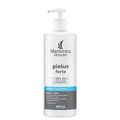 Imagem do produto Mantecorp Pielus Forte - Shampoo Fortalecedor Antiqueda 400ml