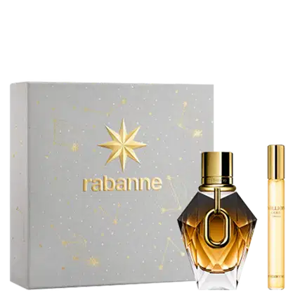 Imagem do produto Conjunto Million Gold For Her Rabanne Feminino Parfum 50ml + Parfum 10ml