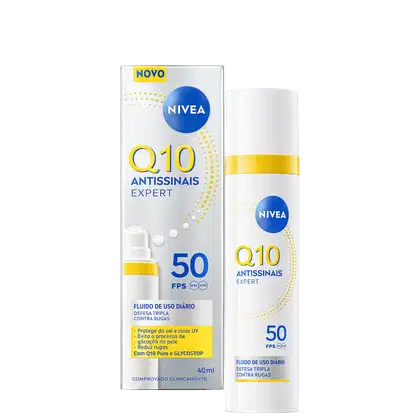 NIVEA Q10 Antissinais Fluido UV Diário FPS 50 40ml