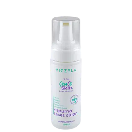 Imagem do produto Vizzela Cosméticos Sense Skin - Espuma de Limpeza Facial 150ml