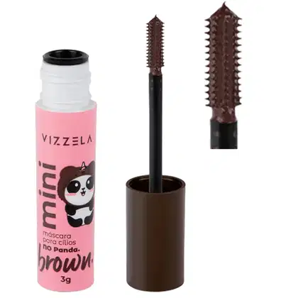 Imagem do produto Vizzela Cosméticos No Panda Mini Brown - Máscara de Cílios 3g