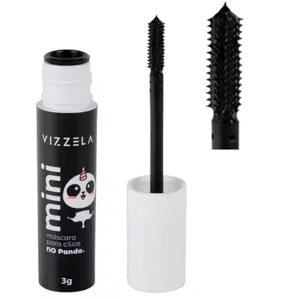 Imagem do produto Vizzela Cosméticos No Panda Mini Preto - Máscara de Cílios 3g