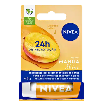 Imagem do produto NIVEA Manga Shine - Hidratante Labial 4,8g
