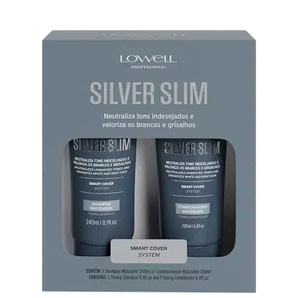 Imagem do produto Kit Lowell Silver Slim Duo (2 Produtos)