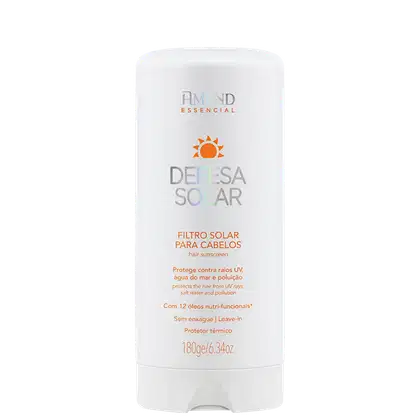 Filtro Solar Capilar Amend Cosméticos Essencial, 180g.