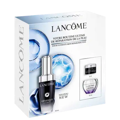Kit Lancôme Génifique Ultimate Trio, 3 produtos.