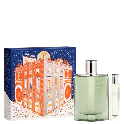 Conjunto H24 Herbes Vives Hermès Masculino EDP 100ml + TS 15ml.