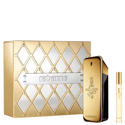 Imagem do produto Conjunto 1 Million Rabanne Masculino Eau de Toilette 200ml + Travel Size 10ml