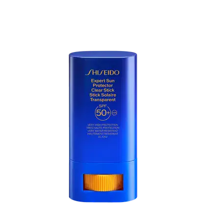 Protetor Solar em Bastão Shiseido Expert Sun Protector Clear Stick FPS50, 20g.