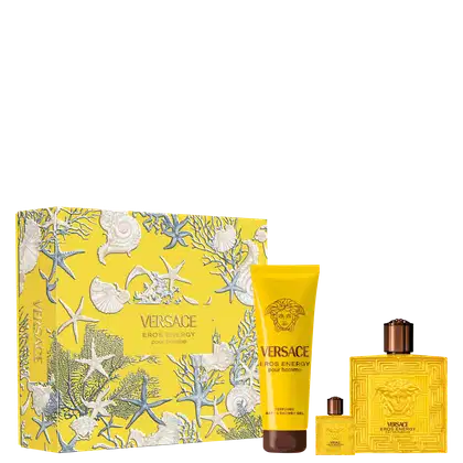 Imagem do produto Conjunto Eros Energy Versace Masculino (3 Produtos)