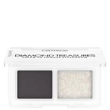 Sombra Compacta Catrice Diamond Duo Treasures 030 Cinzento, 2,8g.