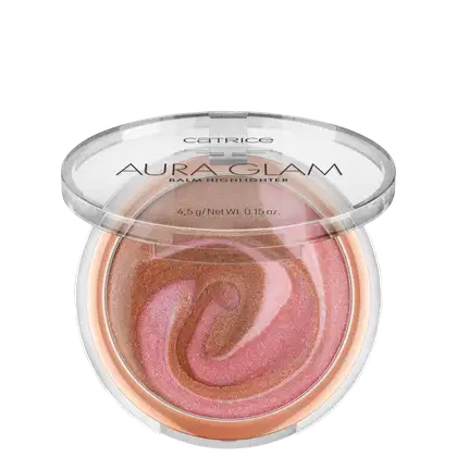 Balm Iluminador Catrice Aura Glam Rosa, 4,5g.