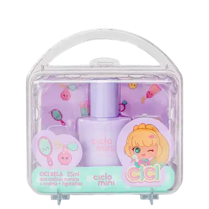 Imagem do produto Conjunto Cici Maleta Bela Ciclo Cosméticos (3 Produtos)